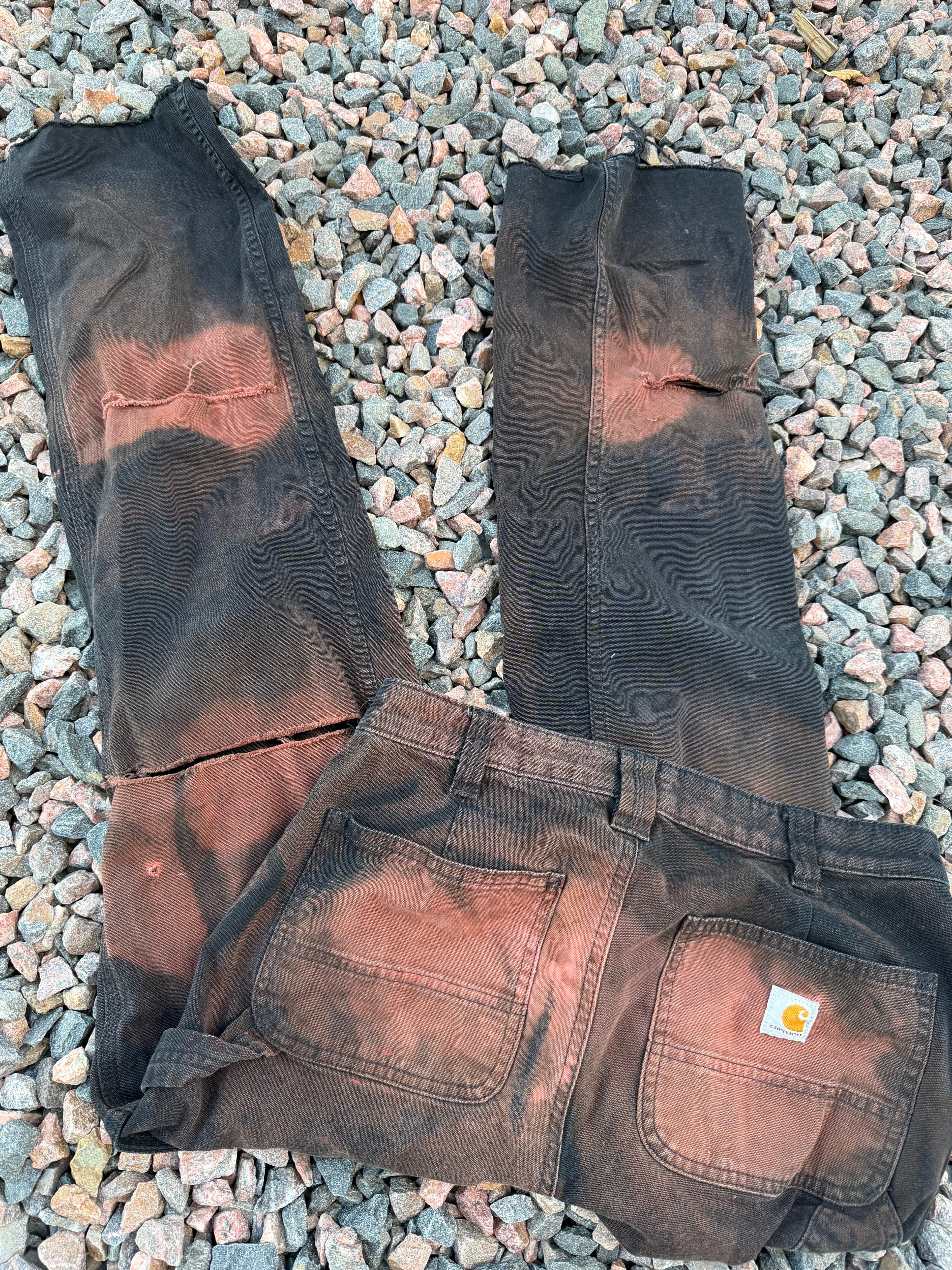 Custom acid washed Carhart (27/28)