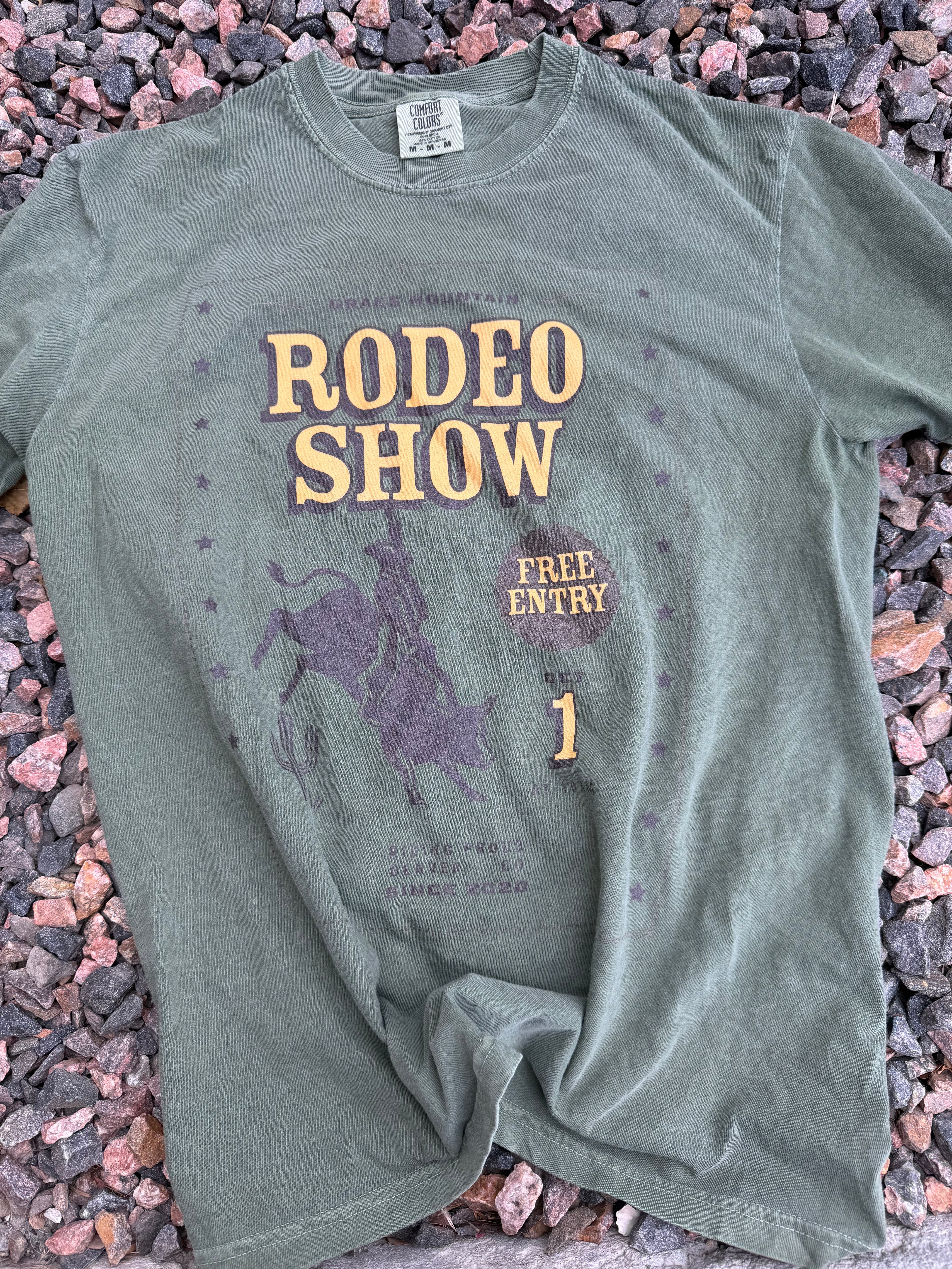 Western tee medium