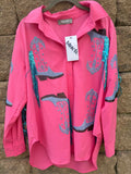 Western boot fringe top (M)