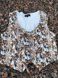 Marigold Kiss western bow vest 🔥 small