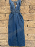 Boho denim jump suit 🫶🏻🚨 small