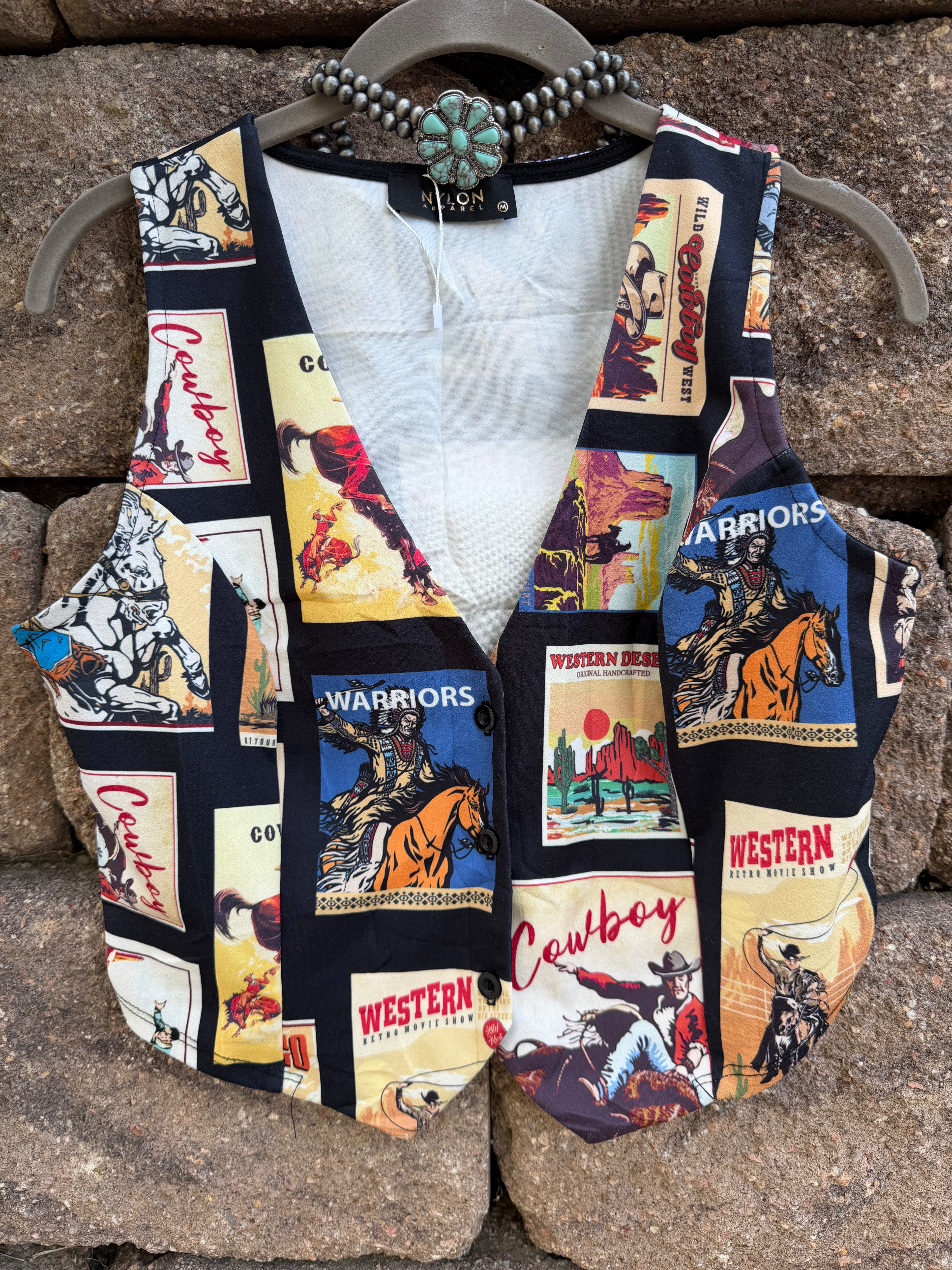 Long live cowboy 🔥 rodeo vest medium