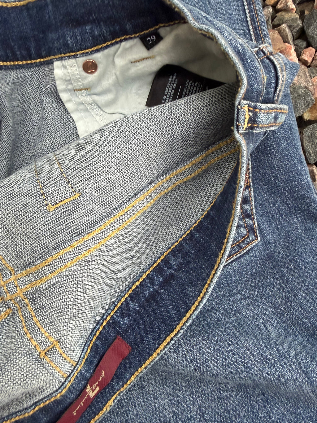 Seven for all man kind “A” pocket size 29 stretch