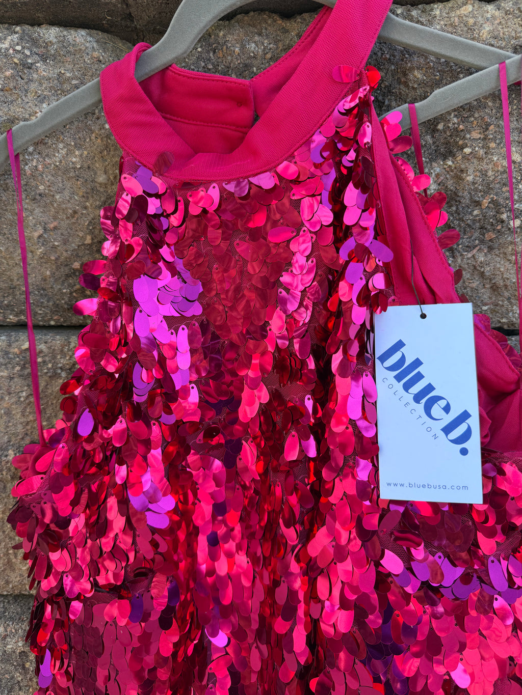 hot pink sequin set large 🔥💖