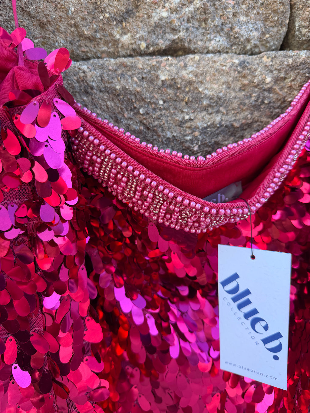 hot pink sequin set large 🔥💖