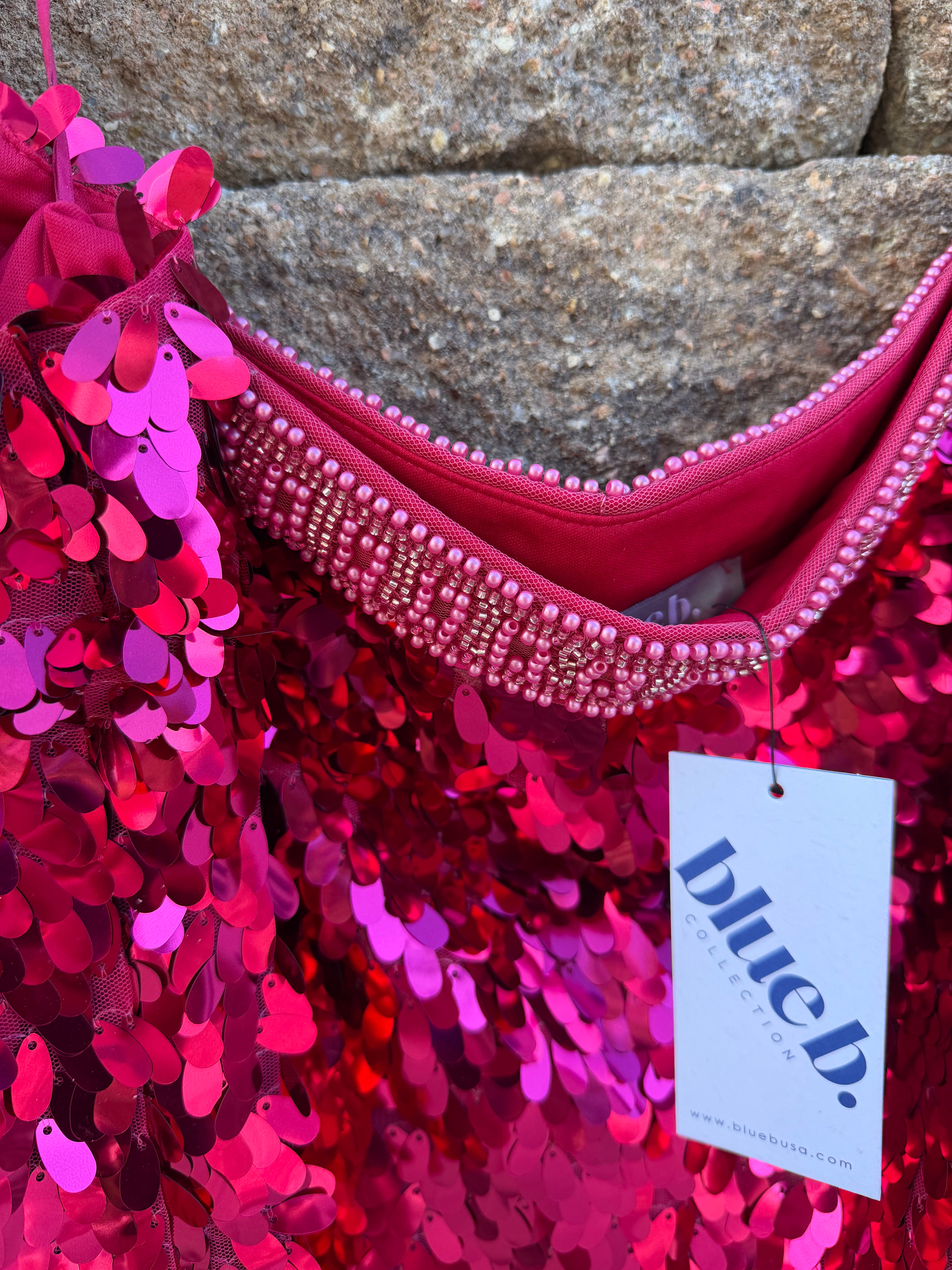 hot pink sequin set large 🔥💖