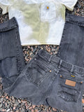 Custom vintage style custom wrangler size 28 🍁🍂