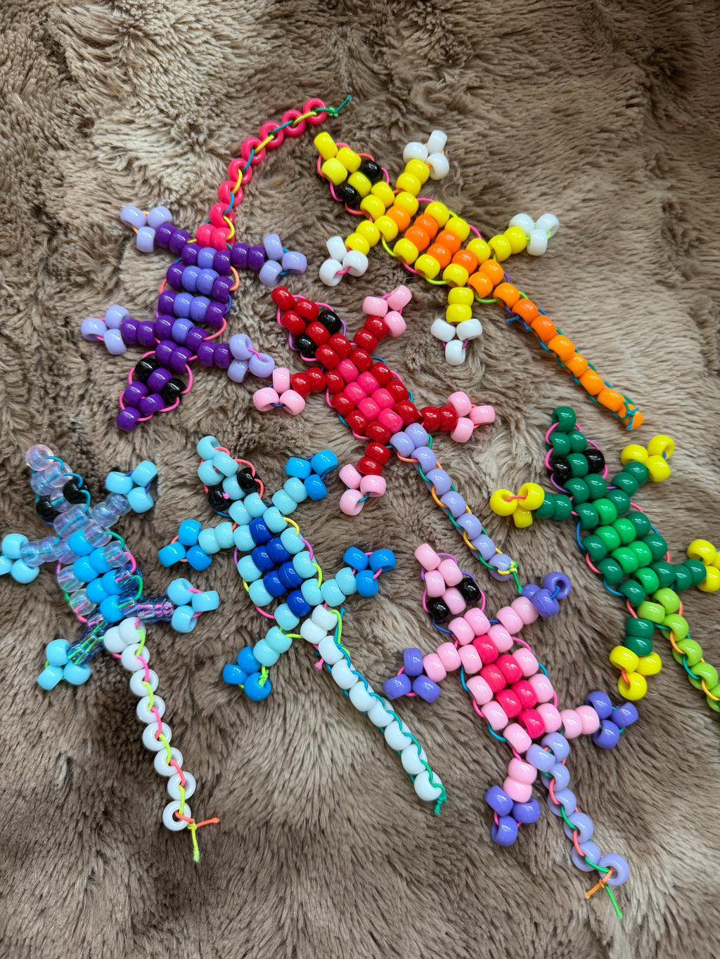 Custom lizard key rings ❤️