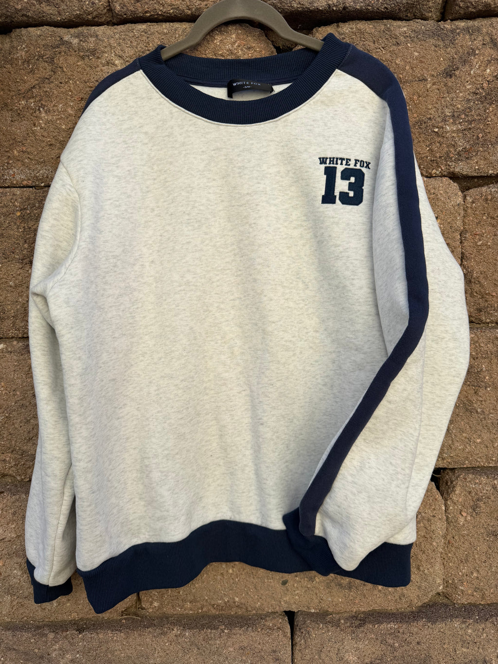 Play For It Oversized Sweater Grey Marle 🔥 S/M