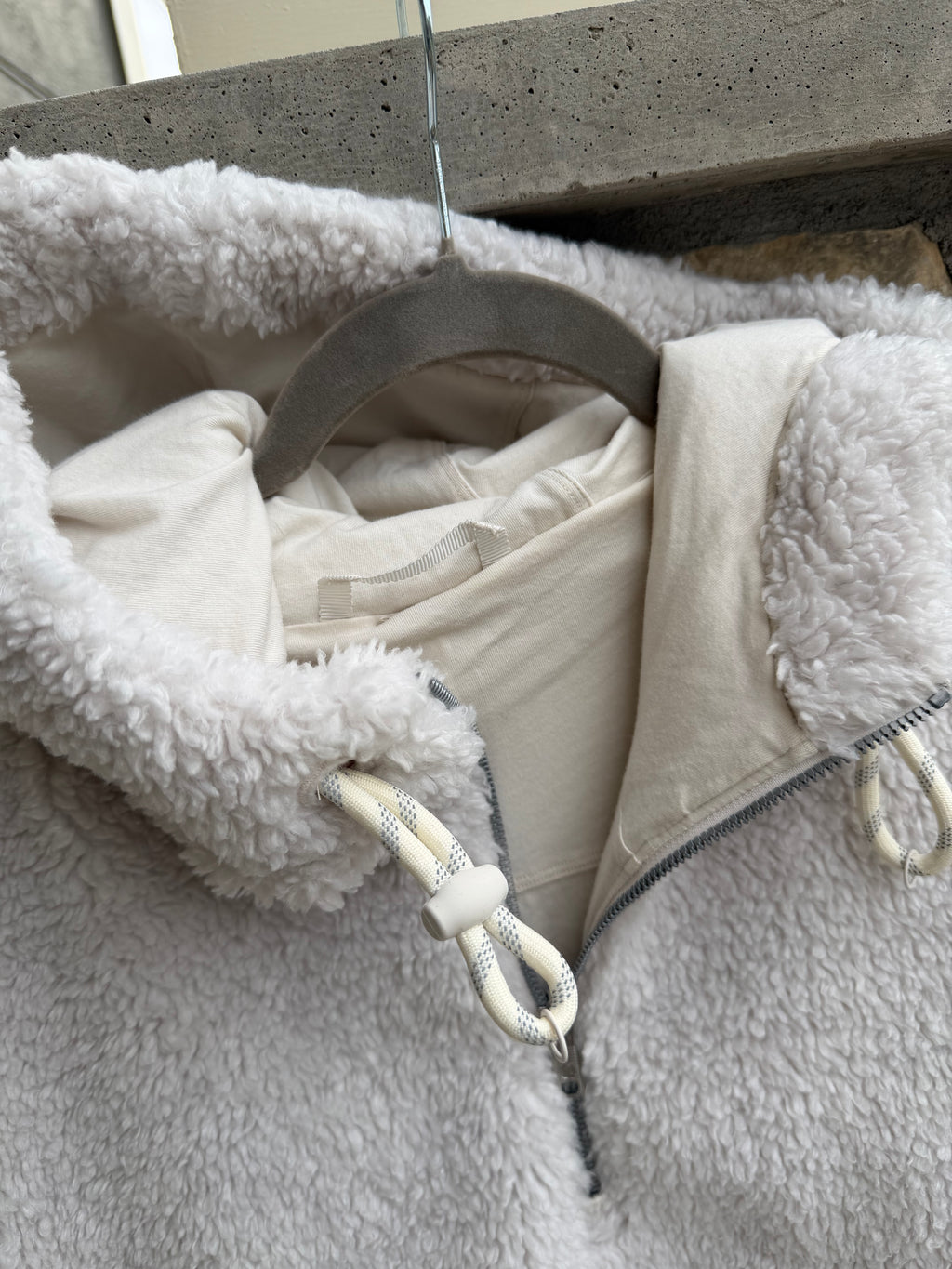 Lulu lemon quarter zip Sherpa size 10