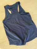 Lulu lemon 🍋 navy blue racer back tank size 6