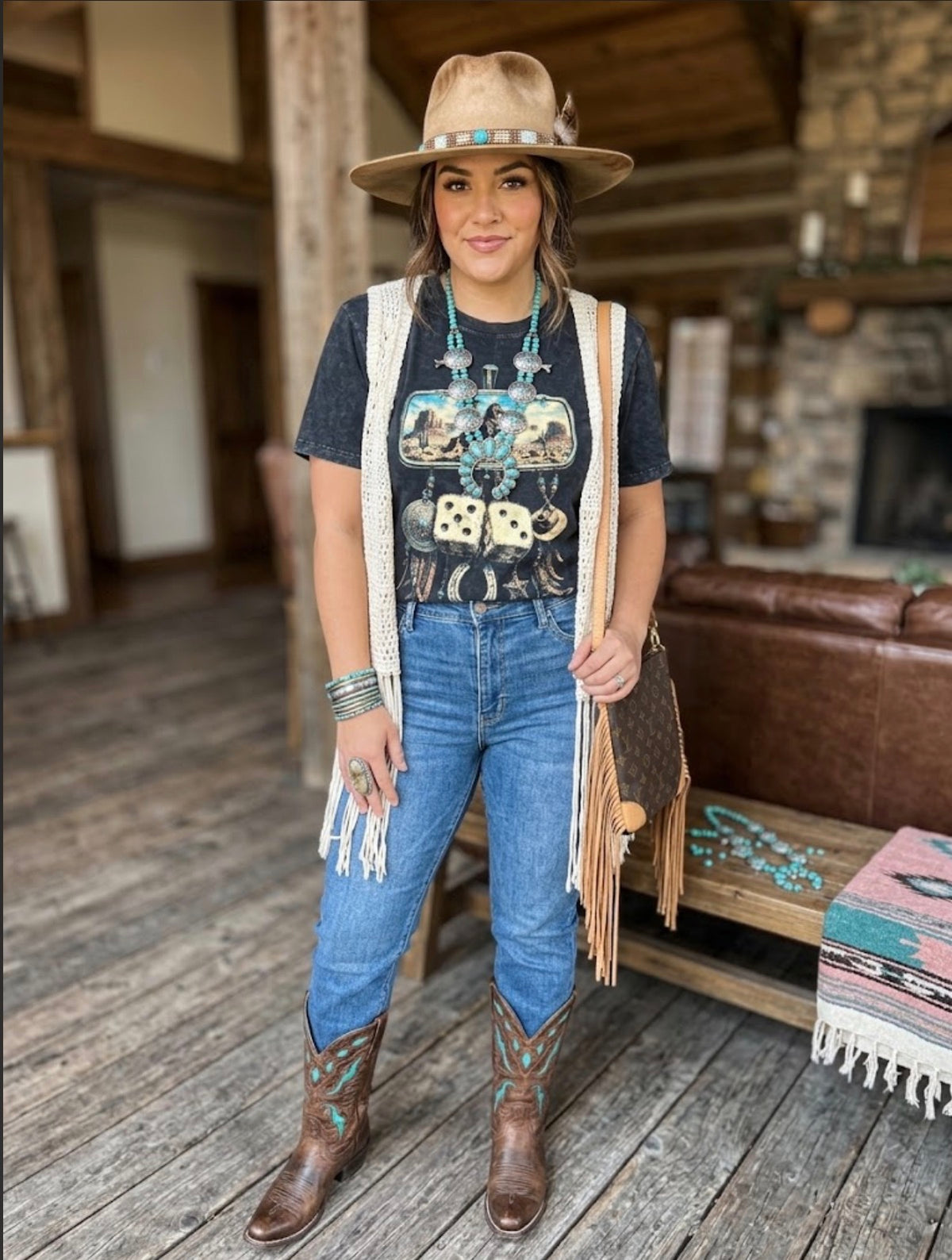 Western dream catcher tee 🔥🤩 small